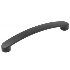 Maner pentru mobila Genua, finisaj negru mat GT, L: 148 mm imagine