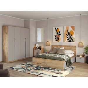 Set Mobila Dormitor Casmir / Stejar Siena C03 imagine