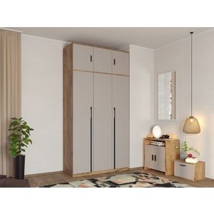 Dulap Inalt 3U Casmir / Stejar Siena imagine