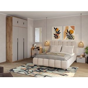 Set Mobila Dormitor Casmir / Stejar Siena C15 imagine