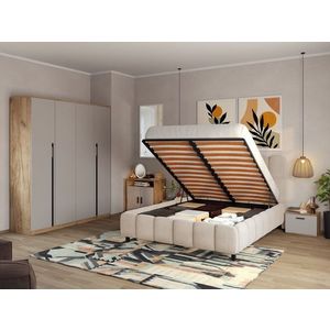 Set Mobila Dormitor Casmir / Stejar Siena C12 imagine