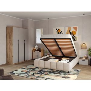 Set Mobila Dormitor Casmir / Stejar Siena C08 imagine
