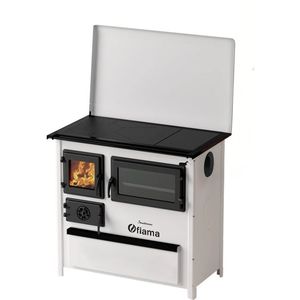 Soba de gatit si incalzit FIAMA TREND SD, 7 Kw, cu cuptor de gatit si plita, evacuare partea dreapta imagine