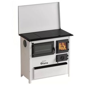 Soba de gatit si incalzit FIAMA TREND SD, 7 Kw, cu cuptor de gatit si plita, evacuare partea stanga imagine