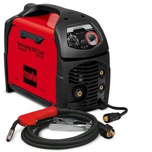 Aparat sudura MIG-MAG/MMA/TIG-LIFT Telwin TECHNOMIG180DUALSYNERGIC_MULTIPROCES, 170 A, 0.6-0.8 mm, cu accesorii imagine