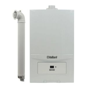 Centrala termica in condensatie Vaillant ecoTEC Pure VUW 236/7-2, 23 kw, murala, afisaj digital, schimbator caldura inox, kit de evacuare imagine