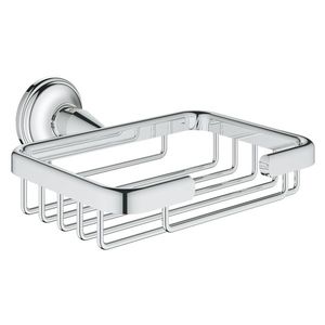 Savoniera gratar Grohe Essentials Authentic de perete crom imagine