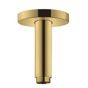 Brat de dus Hansgrohe S cu montare pe tavan 10cm auriu imagine