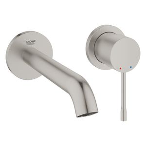 Baterie lavoar Grohe Essence M din 2 elemente de perete necesita corp ingropat supersteel imagine