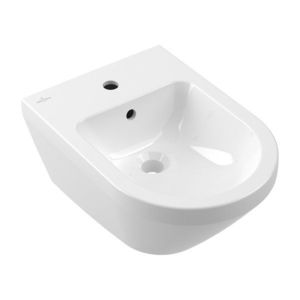 Bideu suspendat Villeroy & Boch Architectura 37x53cm Alb Alpin imagine