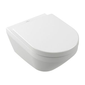 Set vas wc suspendat Villeroy & Boch Architectura TwistFlush capac cu inchidere lenta Alb Alpin imagine