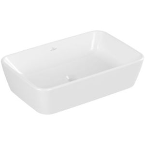 Lavoar rectangular Villeroy & Boch Architectura Ceramic Plus 60x40.5cm montare pe blat Alb Alpin imagine