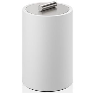 Cutie cu capac Decor Walther Stone DMD L 16x10cm alb-inox mat imagine