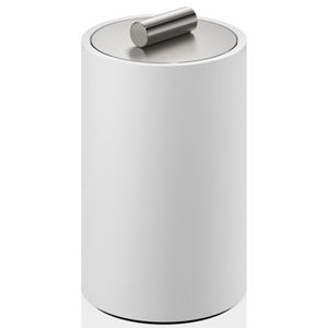 Cutie cu capac Decor Walther Stone DMD M 13x8cm alb-inox mat imagine