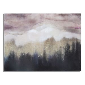 Mauro Ferretti Pictura De Perete Roz Munte cm 80X2, 7X60 | Aosom Romania imagine