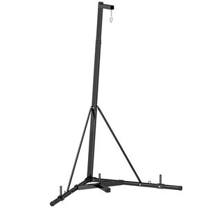 SPORTNOW Box Autoportant Reglabil 60kg Triunghi Negru | Aosom Romania imagine