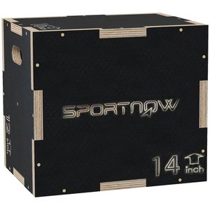 SPORTNOW Cutie Plyo 3în1 Lemn Antiderapant | Aosom Romania imagine