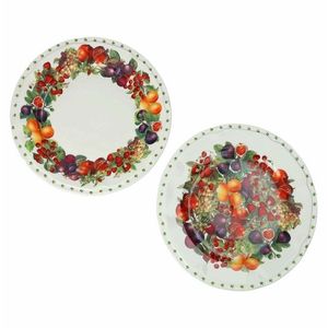 Set 2 farfurii pentru desert, Le Primizie v2, Brandani, D20 cm, portelan New Bone China imagine