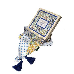 Traversa de masa, Medicea Flower, include cutie cadou, Brandani, 45x140 cm, bumbac imagine