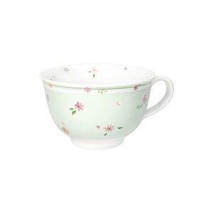 Cana mic dejun, Polline Green, Brandani, D14.5x9 cm, 600 ml, portelan imagine