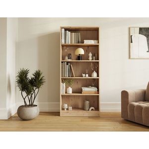 Raft de perete ELTAP, Seilf, 80x40x180 cm, PAL/PVC, stejar imagine