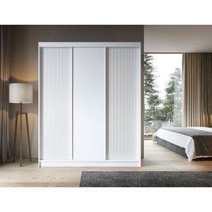 Dulap pentru haine ELTAP, Biancco III, 180x60x220 cm, MDF, alb imagine