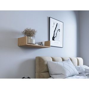 Raft de perete ELTAP, Vissta, 60x25x14 cm, PAL/PVC, stejar imagine