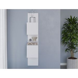 Raft de perete ELTAP, Sunpedo, 25x25x120 cm, PAL/PVC, alb imagine