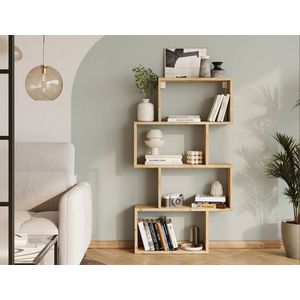 Raft de perete ELTAP, Egurro, 80x20x144 cm, PAL/PVC, stejar imagine