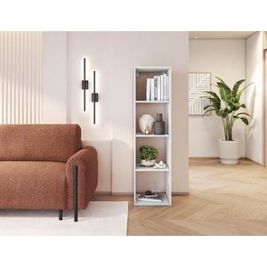 Raft de perete ELTAP, Figgi, 30x38x147 cm, PAL/PVC, alb imagine