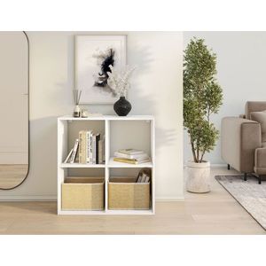 Raft de perete ELTAP, Jugis, 80x40x80 cm, PAL/PVC, alb imagine