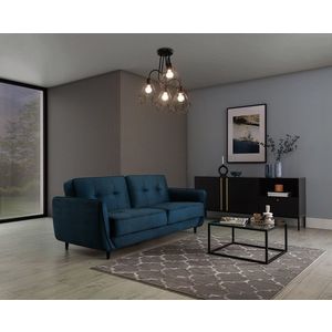 Lustra ELTAP, Bendinni, 60x60x50 cm, 4xE27, 15W, otel, negru imagine