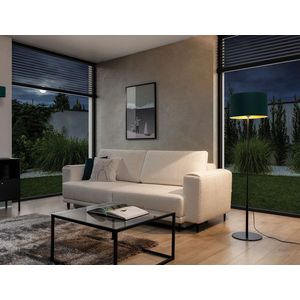 Lampadar ELTAP, Vespillo, 40x150 cm, 1xE27, 15W, otel/PVC, verde/auriu imagine