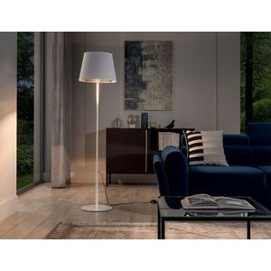Lampadar ELTAP, Vespillo, 38x154 cm, 1xE27, 15W, otel/PVC, alb/auriu imagine