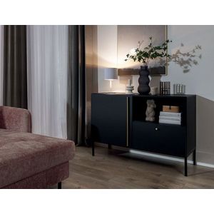 Lampa de masa ELTAP, Vespillo, 18x34 cm, 1xE27, 15W, otel/PVC, alb/auriu imagine