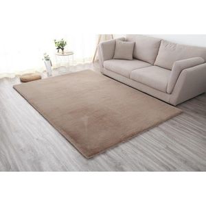 Covor Shaggy soft, Heinner, 70x140 cm, poliester/bumbac, maro imagine