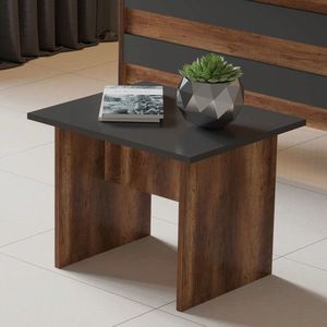 Masuta de cafea, Locelso, Vario B, 60x46.3x50 cm, Nuc / Antracit imagine