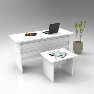 Set mobilier de birou, Locelso, VO8, Alb imagine