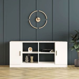 Dulap multifunctional, Locelso, Vario F, 139.8x61.8x46.3 cm, Alb imagine