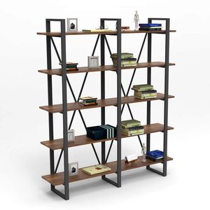 Corp biblioteca, Locelso, MN05, 154.8x180x34 cm, Maro imagine