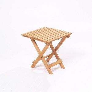 Masuta de cafea pentru gradina, Meya Dekor, MY019, 40x40x40 cm, Maro imagine