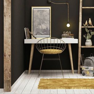 Birou, Mod Design, Veronika, 100x74x60 cm, Alb imagine