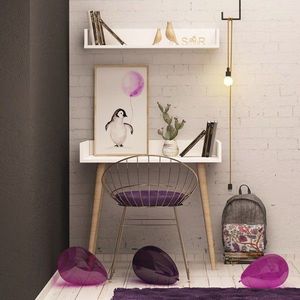 Birou, Mod Design, Ballony, Alb imagine