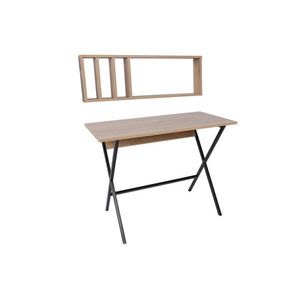Birou, Mod Design, Oslo, Stejar / Negru imagine