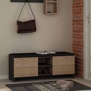 Pantofar Homitis, Zulla - Anthracite, Sonomo, 37x110x43 cm imagine