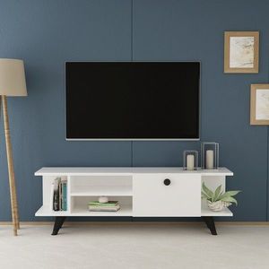Comoda TV, Olivia, İdil, 120x45x29.6 cm, PAL, Alb imagine