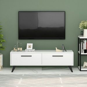 Comoda TV, Olivia, Melisa, 120x45x29.6 cm, PAL , Alb imagine