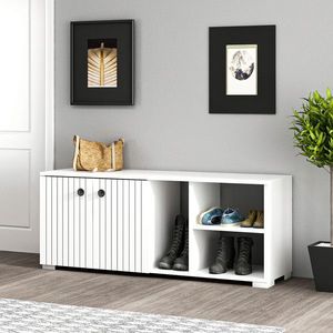 Pantofar, Olivia, Sarandon, 120x51.6x31.4 cm, PAL, Alb imagine