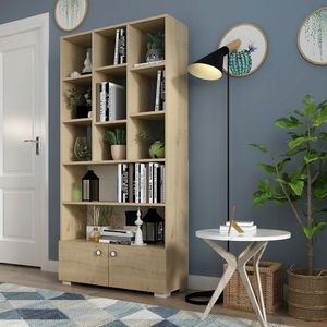 Corp biblioteca, Olivia, Penguen, 93.6x186.6x29.6 cm, PAL, Maro imagine