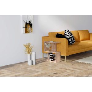 Masuta, Puqa Design, Zet, 45x51.4x17 cm, PAL, Maro imagine